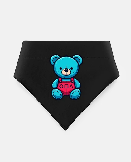 Mascotas the squid game - blue teddy bear