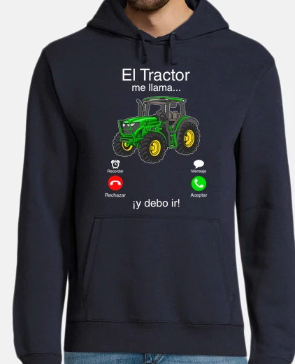 Hoodie the tractor calls me and i must go agriculture tractors farmer