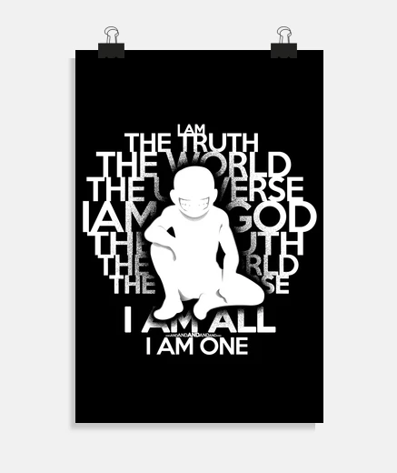 Poster the truth - white version