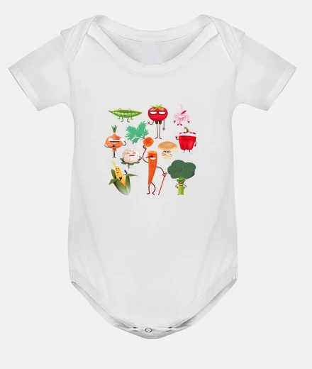 Kids the vegetables