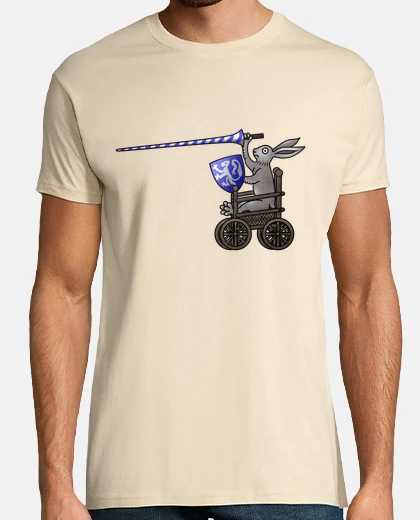T-shirt the veteran jousting rabbit