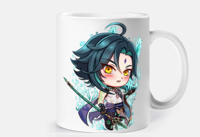 Taza The Vigilant Yaksha , fan-made merchand