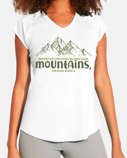 T-shirt the voice of the mountains