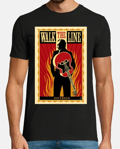 Camiseta The Walk Line - Guitar