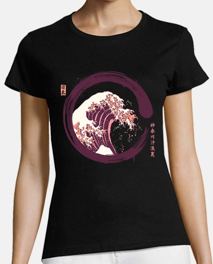 Playera The Wave Enso Vintage