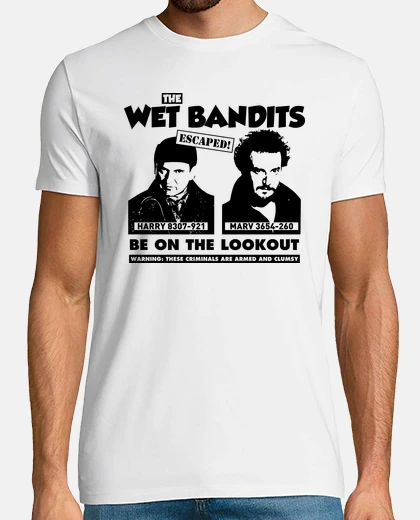 T-shirt The Wet Bandits (Mamma, ho perso l'aereo)