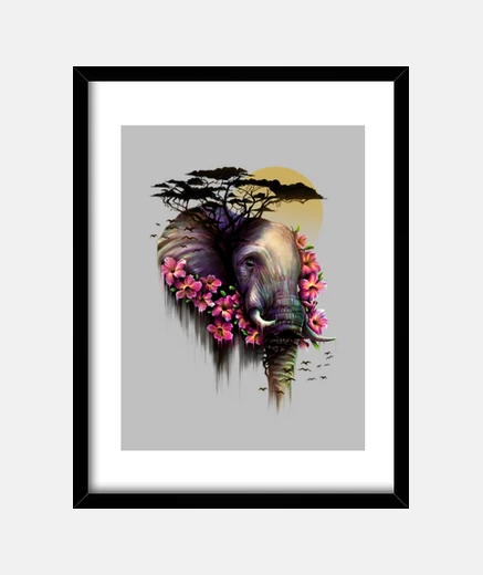 Framed the wild bloom