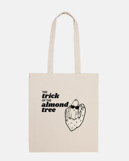 the almond tree trick - fabric bag