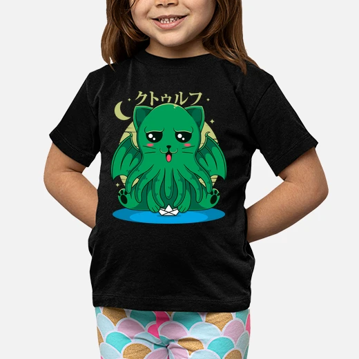 the call of cathulhu cute cat design