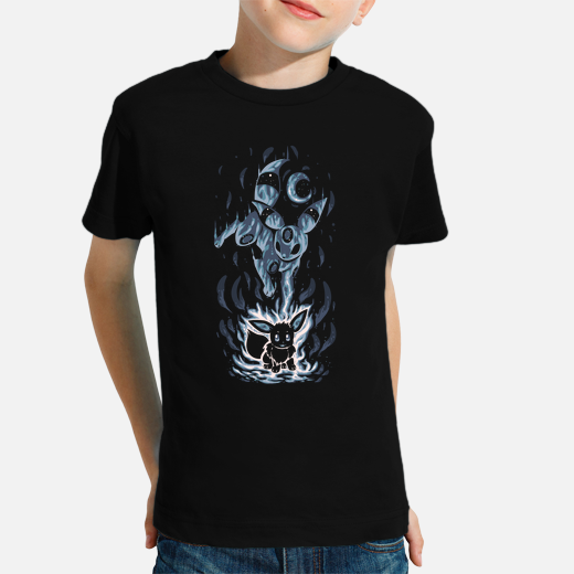 the dark eeveelution within - kids shirt