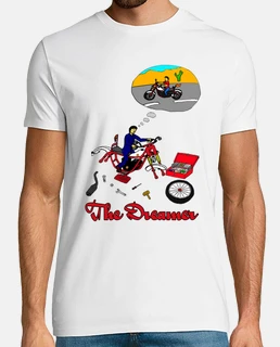 The dreamer, el motorista soñador diseño de Sandra Galea Outón