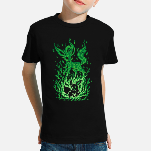 the leaf evolution within - kids shirt
