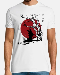 Camisetas top japonesas hombre