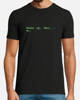 The matrix wake up neo  t-shirt