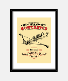 The Mighty Bowcaster Framed