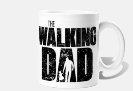 the walking dad - daughter