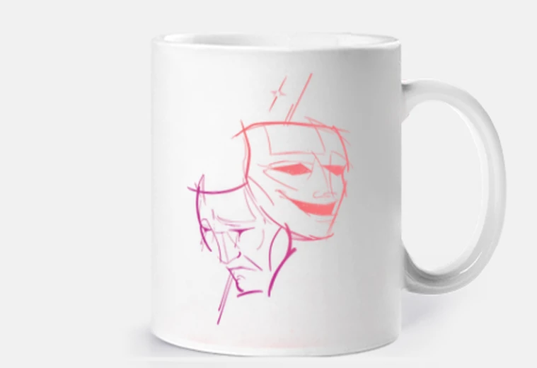 Cup theater masks
