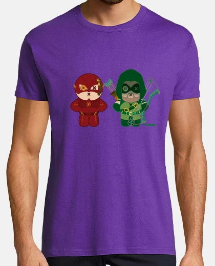 Tee-shirt theflash - green arrow