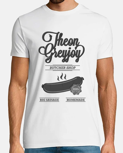 T-shirt theon greyjoy macelleria
