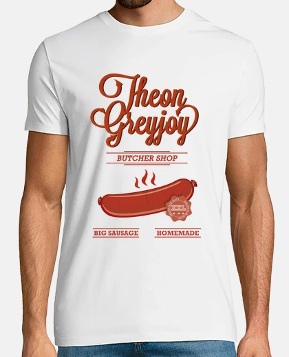 T-shirt theon greyjoy macelleria