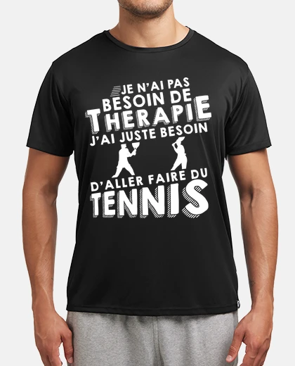Tee-shirt Thérapie tennis