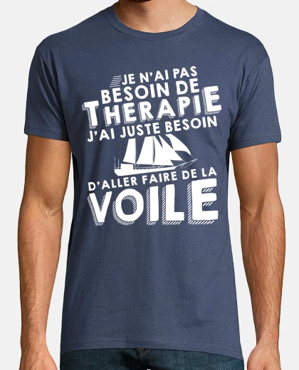 Tee-shirt Thérapie voile