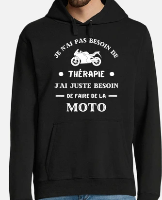 Sweat à capuche moto / sweat à capuche motard / sweat-shirt