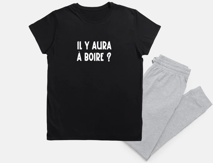 Pajama there will be something to drink