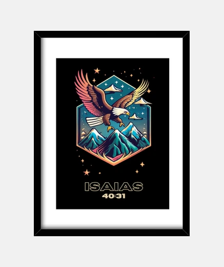 Framed they will take flight like eagles