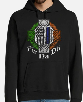 Celtic cross hoodie deals
