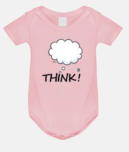 Kids think - baby body pink