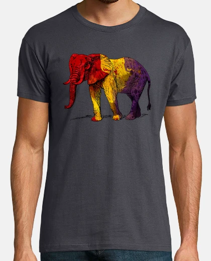 T-shirt third republic - republican elephant (man)