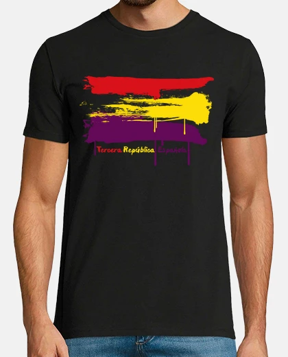 T-shirt third republic spanish painting (man)