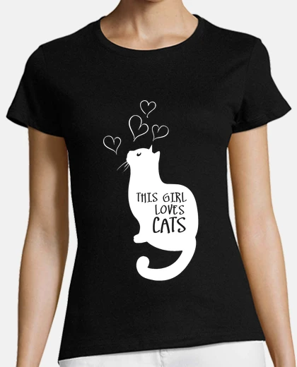 T-shirt This Girl Loves Cats