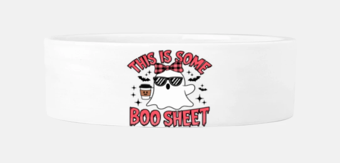 Mascotas This Is Boo Sheet Ghost