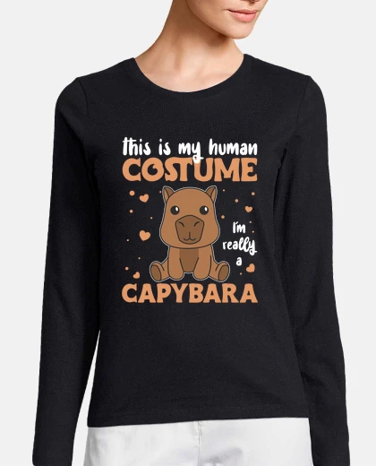 Playera this is my human costume im really a