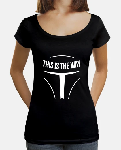 Tee-shirt This is the way - Citation série