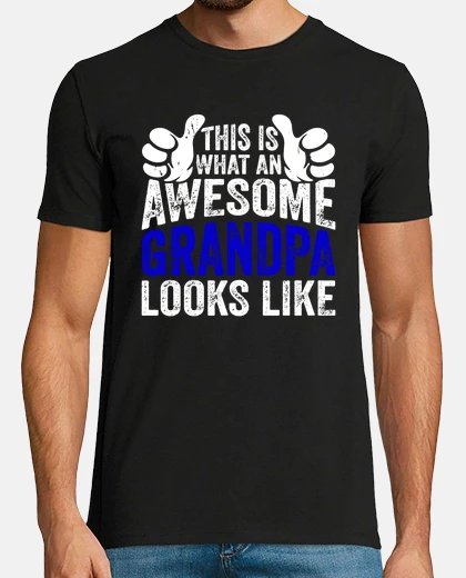 Playera this is what an awesome grandpa looks