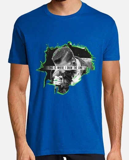 Camiseta This is where I draw the line!