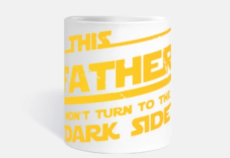 this father will not turn to the dark s