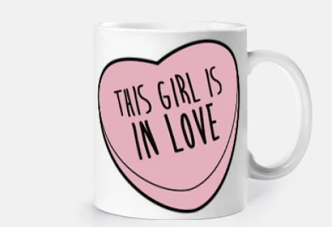 This girl is in love