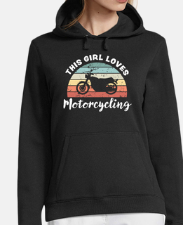 This Girl Loves Motorcycling Kids