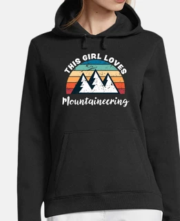 This Girl Loves Mountaineering Kids
