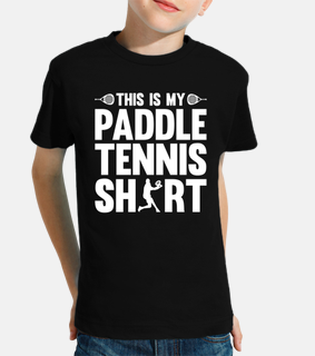 This Is My Paddle Tennis Shirt