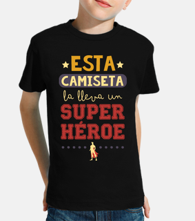 this t-shirt worn by a superhero