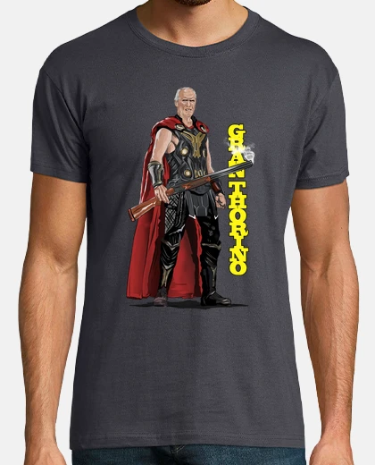 T-shirt thorino grande t-shirt da uomo