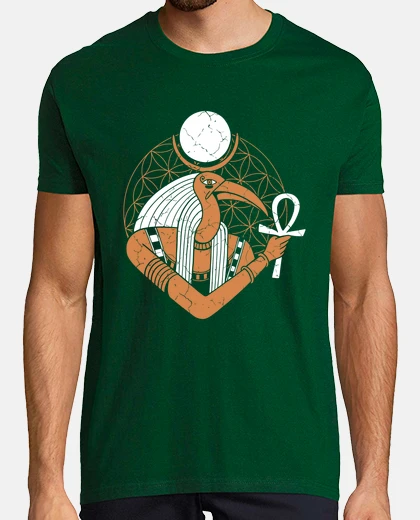 T-shirt thoth dio egizio scriba scrittura
