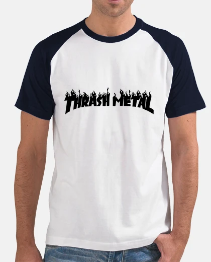 Tee-shirt thrash métal noir