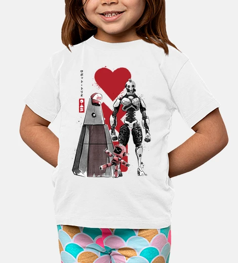 Ropa Three robots sumi e