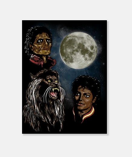 Wall threeller moon
